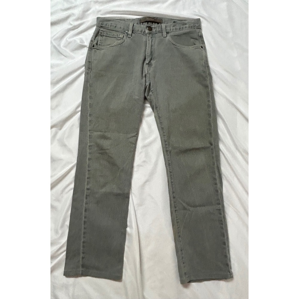 Agave Denim Gringo Classic Straight Jeans 30 Mens Olive Gray Desert Twill USA